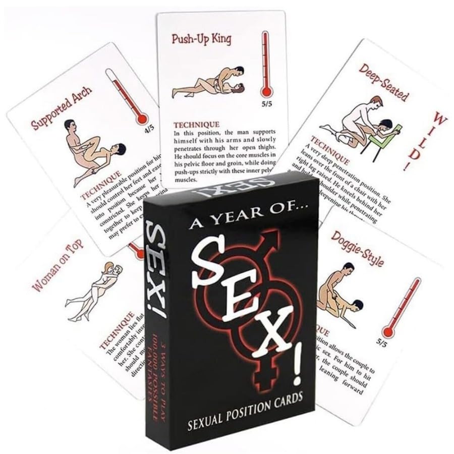 AJOHBM Juego para Parejas: Conócerse Mejor – Cartas con Preguntas Divertidas y Retos Creativos - Y12D08WX