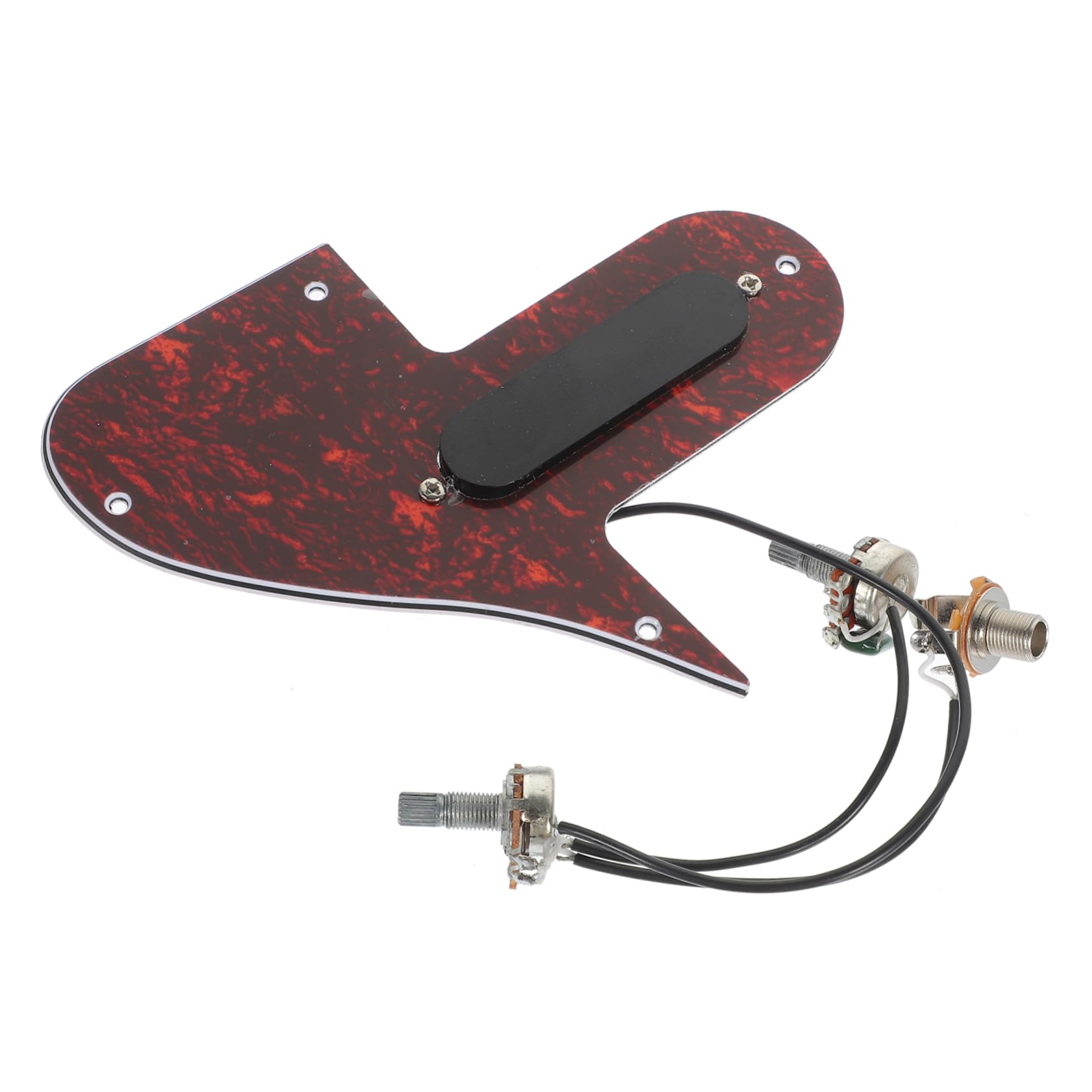 Mandolinen 3-lagig Schlagbrett Baugruppe mit Humbucker, Tonabnehmer