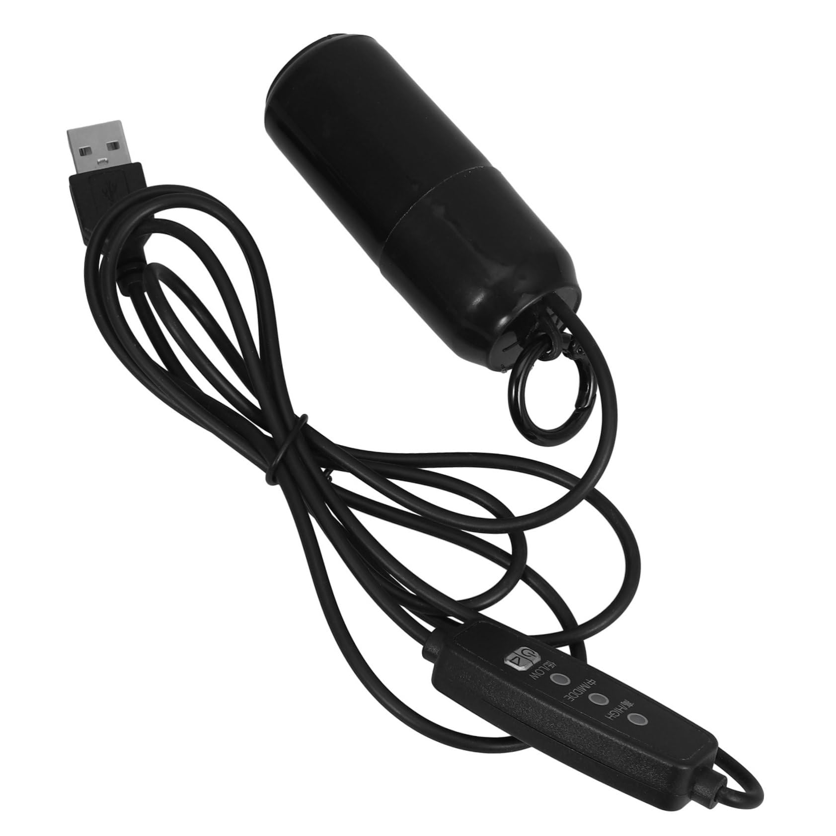 GALPADA Portable Mini Aquarium Air Pump Rechargeable Quiet Oxygenation Pump for Fish Tank Compact Design for Aeration for Small Aquariums