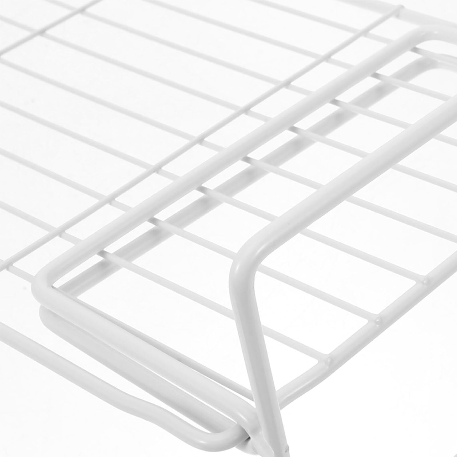 2 Piezas Organizadores de Estante para Congelador y Refrigerador Divisores de Malla Ajustables para Almacenamiento y Separación de Alimentos Adecuados para Uso Comercial y