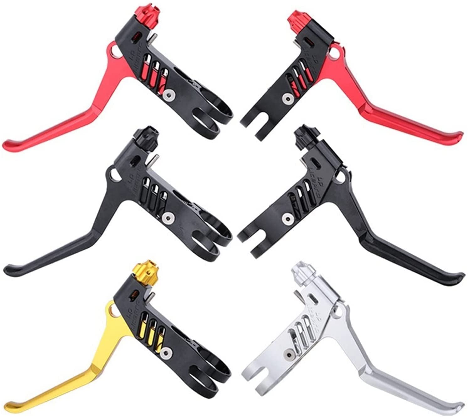 Palanca de freno ultraligera Bicicleta plegable Aleación de aluminio Palancas de freno de bicicleta 1 par Palanca de freno CNC V Palanca de freno Piezas de bicicleta Accesorios Palanca de freno de bic