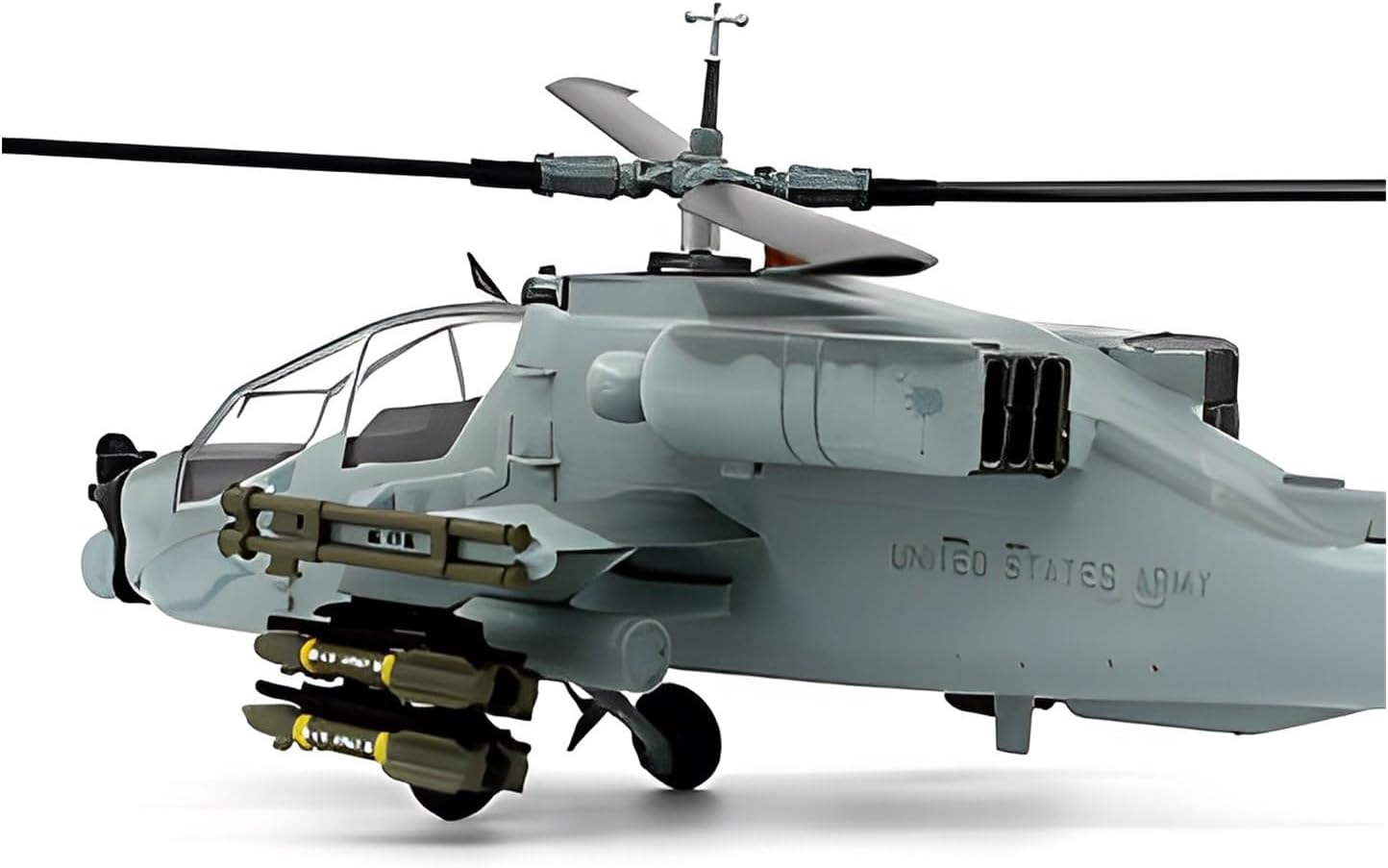 1 72 for AH-64A Armed Helicopter Abs Metal Die Cast Finished Simulation Aircraft Model Collection Hobby Playgame Kit
