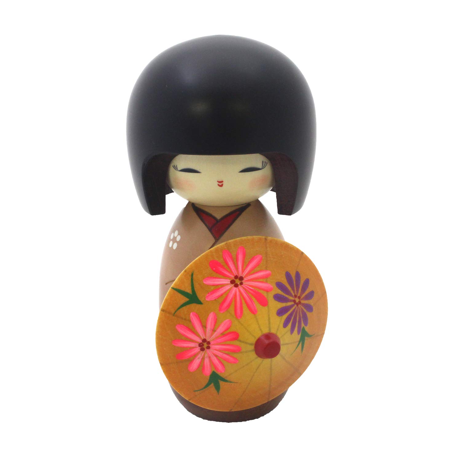 Amazon.co.jp: キャッスルエンタープライズ 置物 茶 全長:16cm 創作 