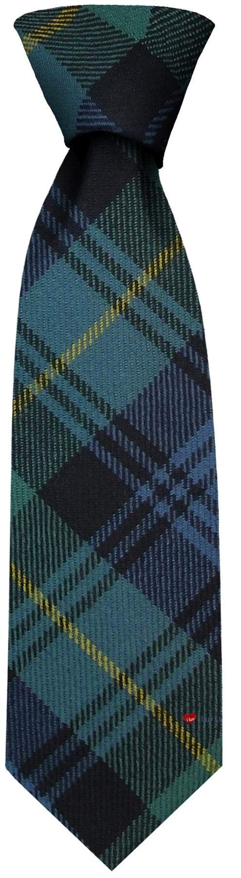 I LUV LTD Gents Neck Tie Gordon Clan Ancient Tartan Lightweight Scottish Clan Tie