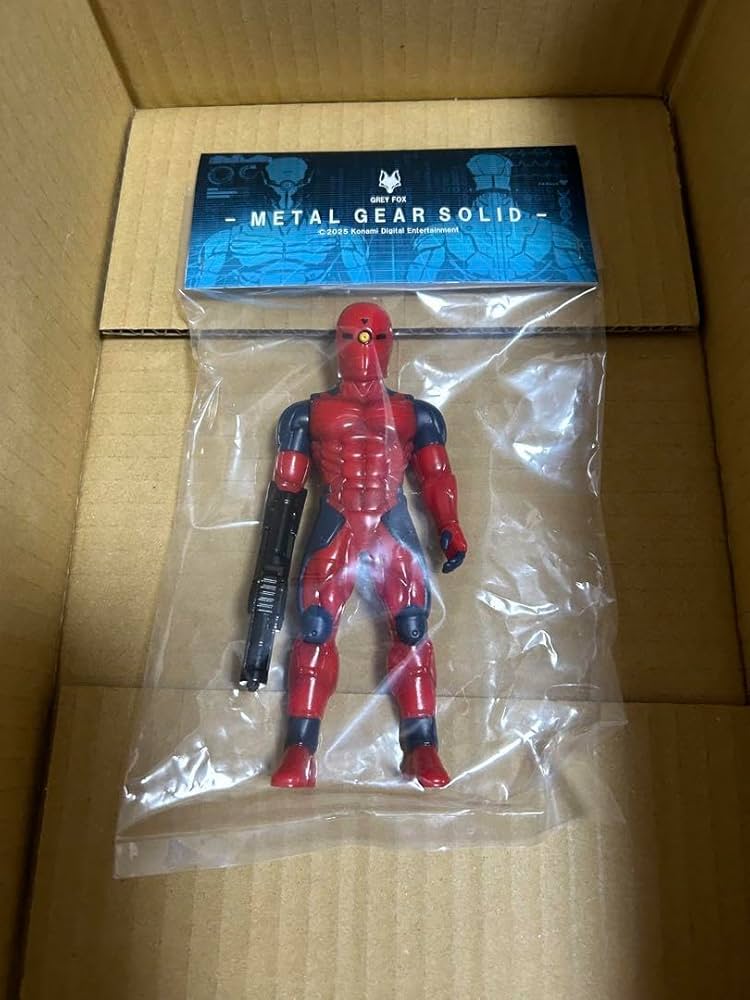 WF2025 130号 メタルギアソリッド グレイフォックス ソフビ Amazon | WF2025 130号 メタルギアソリッド グレイフォックス