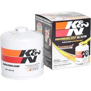 K&N Premium Oil Filter: Designed to Protect your Engine: Fits Select CHEVROLET/DODGE/FORD/LINCOLN Vehicle Models (See Product Description for Full List of Compatible Vehicles), HP-2010