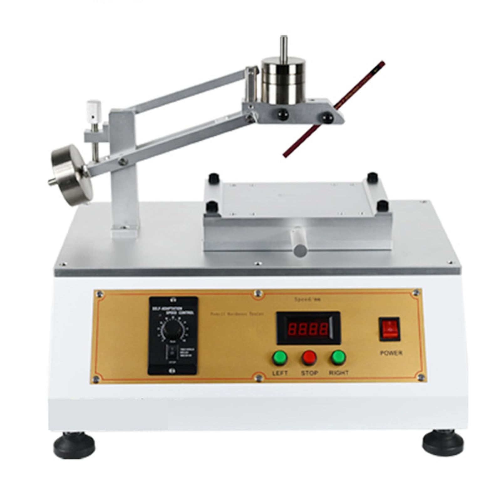 Elektrischer Bleistift-Härteprüfer, Beschichtungshärteprüfgerät, einstellbar, 120 mm Verfahrweg, für Labore/Industrie