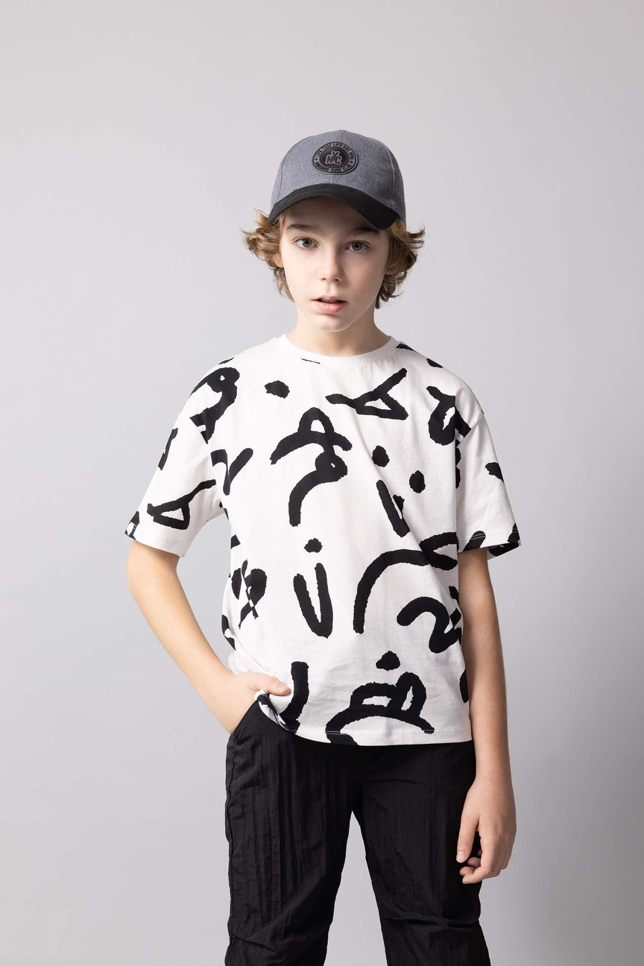 B6431A8 Kısa Kollu T-Shirt Erkek çocuk