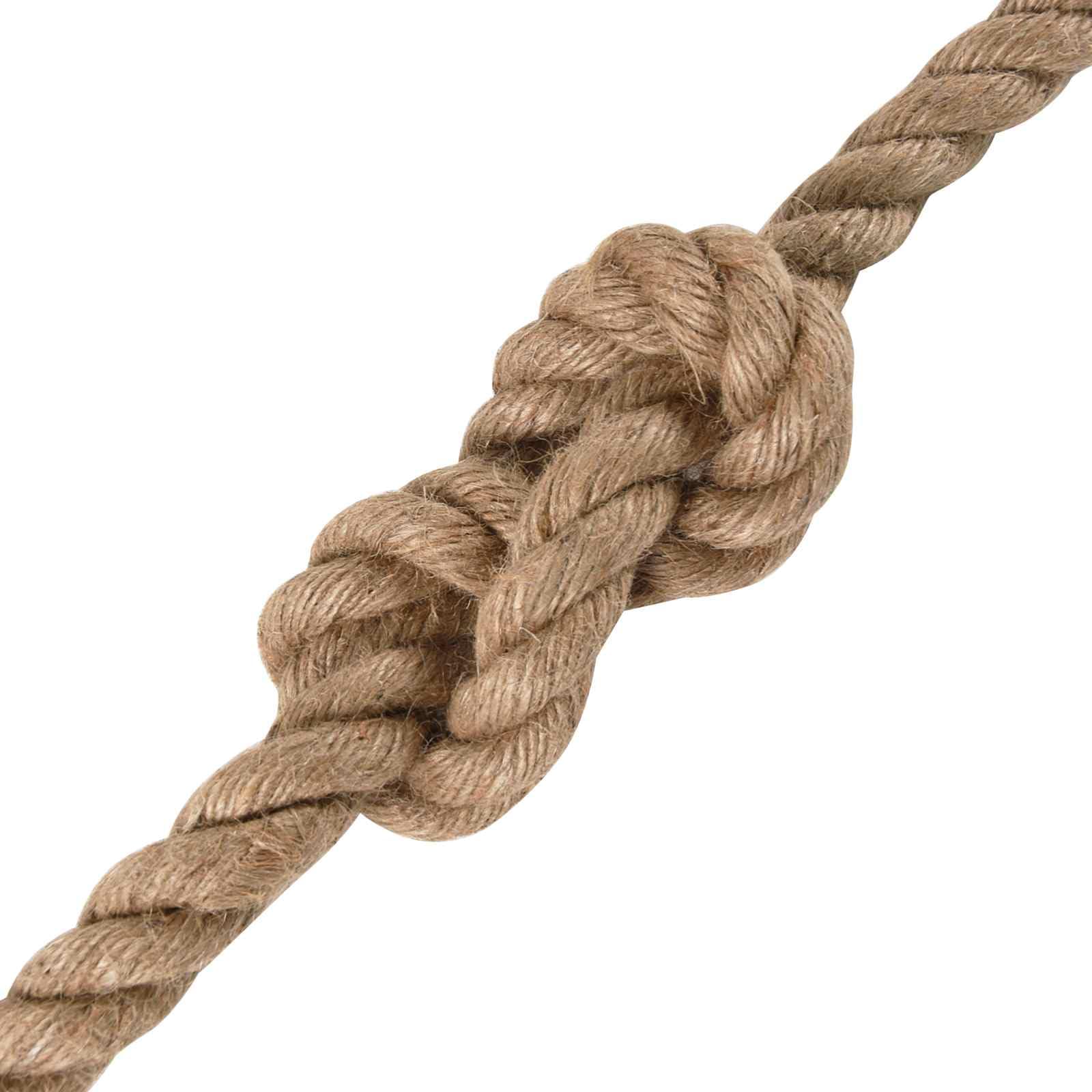 Corda di iuta, 10 pezzi, 2 mm, naturale