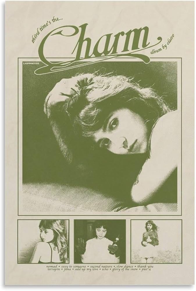 Amazon.com: Charm Clairo Canvas Poster Bedroom Decoration Amazon.com: Charm Clairo Canvas Poster Bedroom Decoration