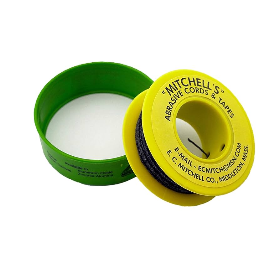 Mitchell's Abrasive Emery Cords No. 53, 180 Grit, 0.040