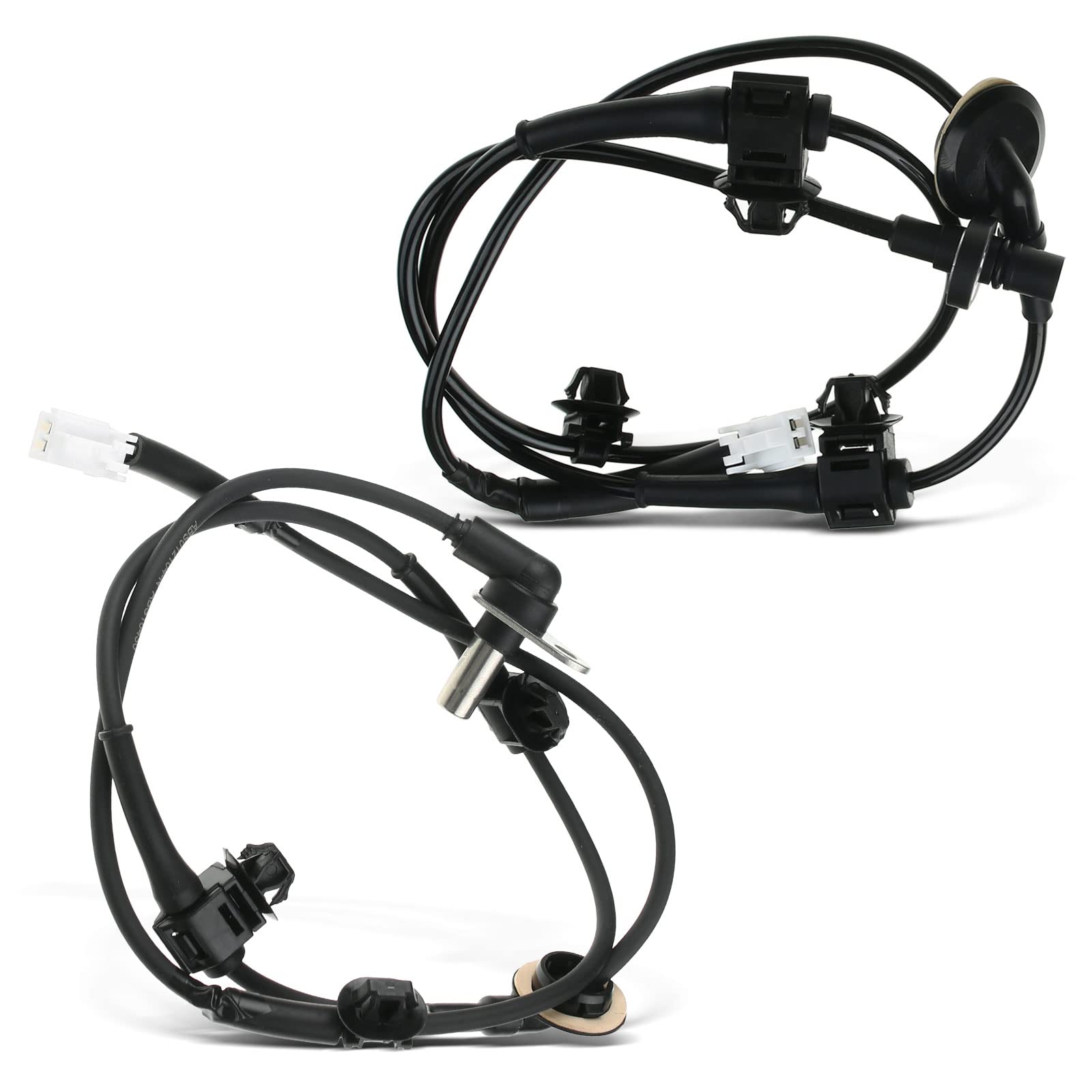 A-Premium 2Pcs Rear Left and Right ABS Wheel Speed Sensor - Compatible with Mazda Models - CX-7 CX7 2007-2012, CX-9 CX9 2009-2010 - Rear Driver and Passenger Side, Replaces EG234371YC, EG274372YB