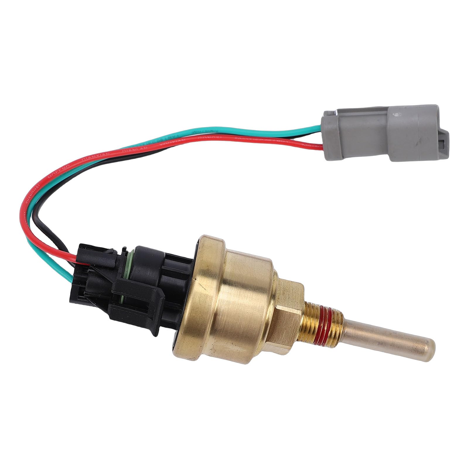 Sensor de Temperatura del Agua de Excavadora, Reemplazo del Sensor de Nivel de Refrigerante 239-9957, de Temperatura con Diseño Compatible, Ideal para Piezas de Motor C10, C12, C15