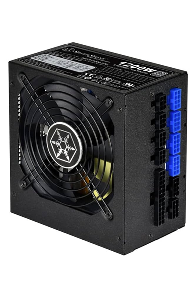 SilverStone 1200W電源ユニットフルモジュラーPlatinum認証 SilverStone 1200W電源ユニットフルモジュラーPlatinum認証