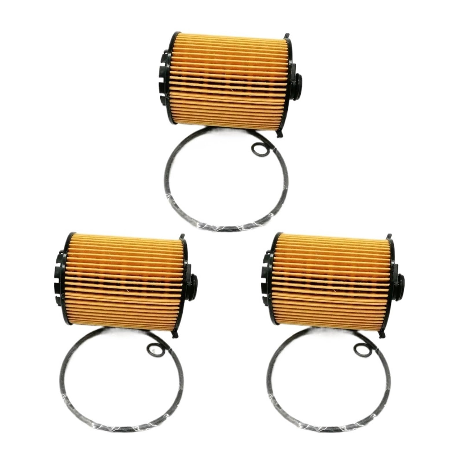 Filtry oleju samochodowego Zestaw 6/3/1 filtrów oleju nr 31372212 pasuje do Volvo S60 S80 V60 XC60 XC70 2015-2017 31372214(3Pcs)
