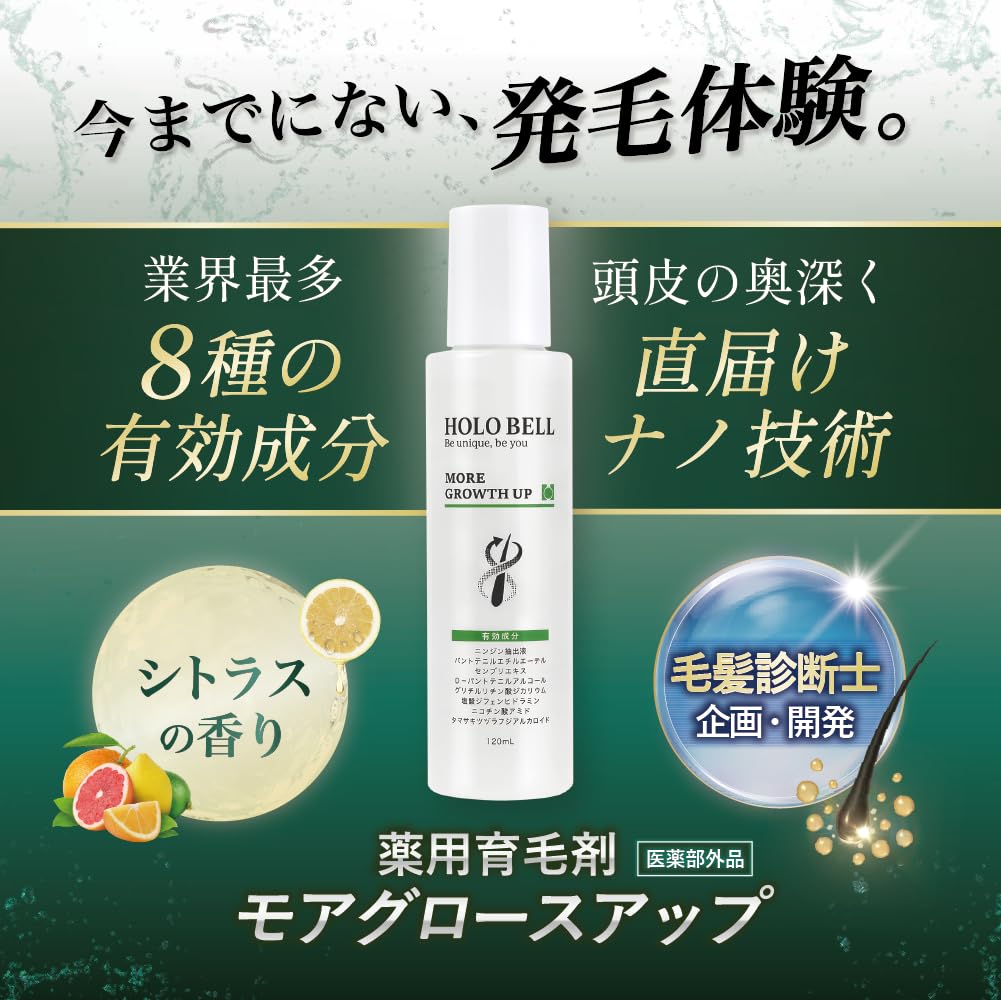 Amazon | HOLO BELL メンズ 2点セット シャンプー 育毛剤 ホロベル