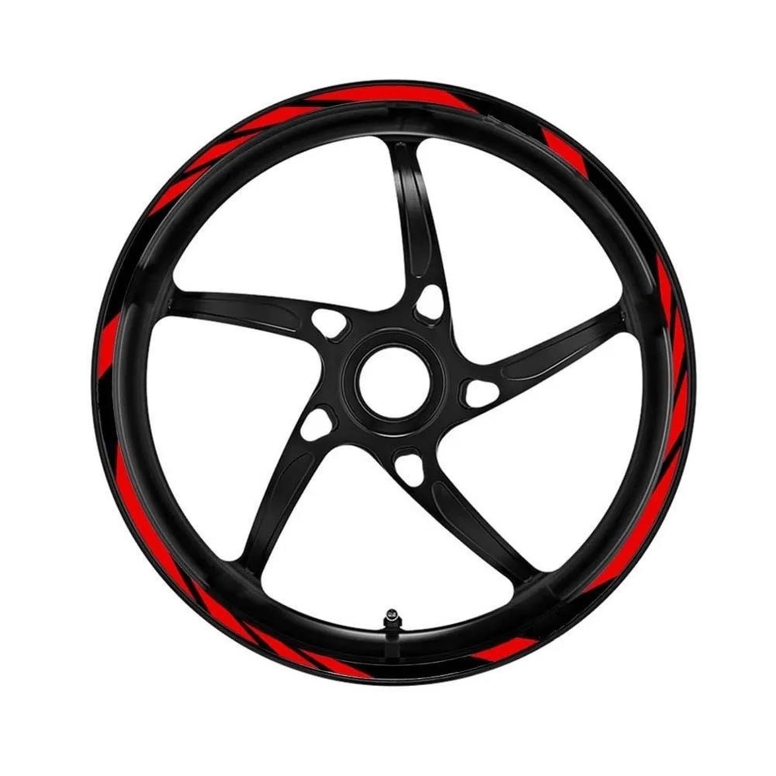 Reifenaufkleber-Set Felgenaufkleber Für Benelli Stels600 RK6 TRK502 TRK 502: Reflektierende, Wasserfeste Felgenstreifen Und Nabenaufkleber Motorrad Dekor Felgenaufkleber(Farbe 6)