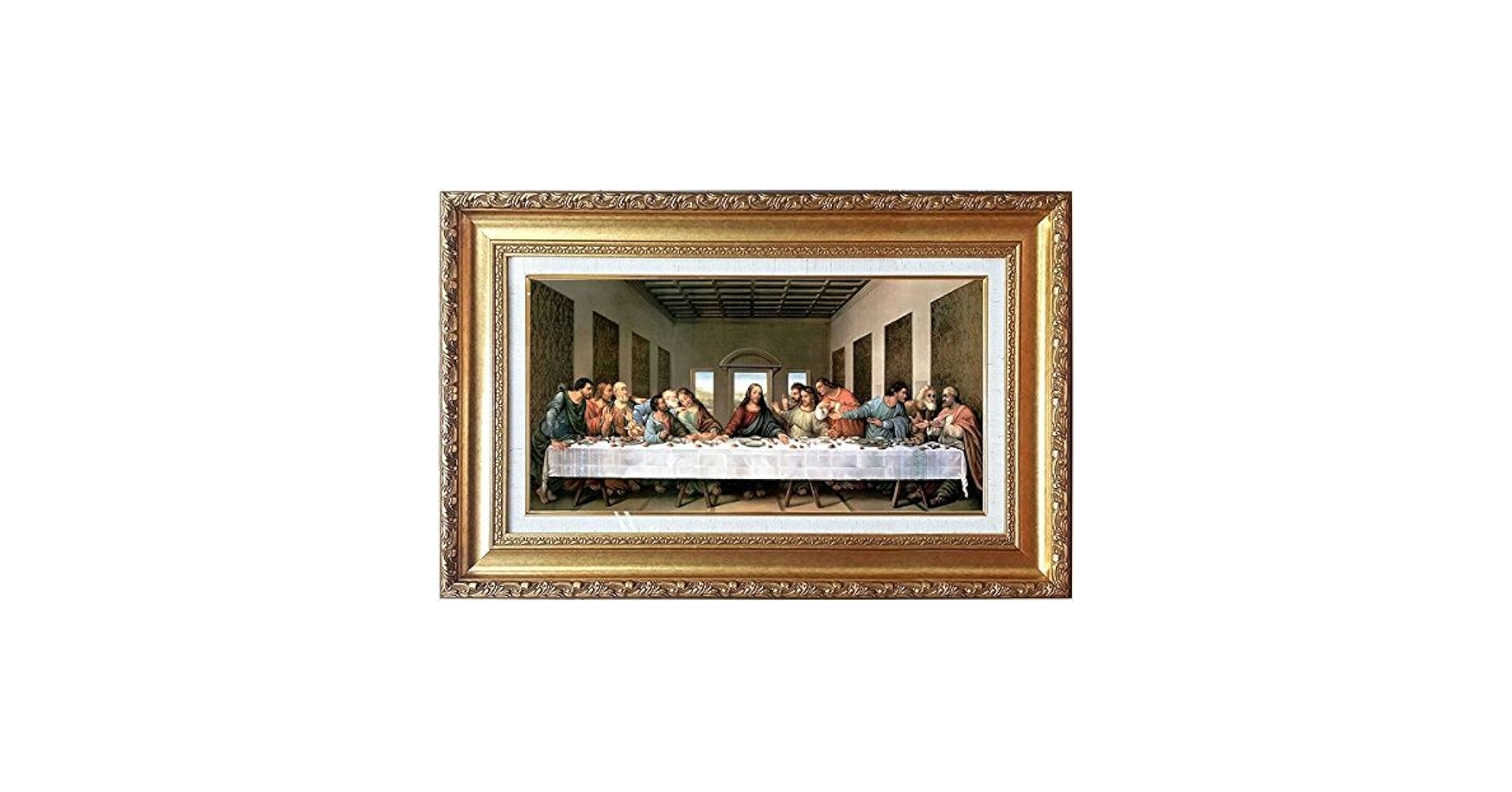 世界の名画 ダ・ヴィンチ 美術品 インテリア 印刷 アート 最後の晩餐 立体複製名画 ダ・ヴィンチ「最後の晩餐」