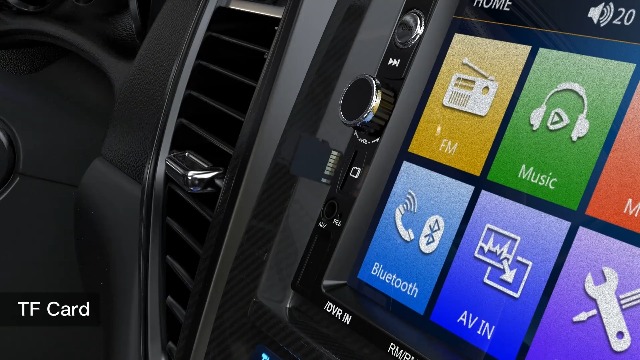 1 Din Carplay Android Auto Autoradio Bluetooth Avec 7 Pouces Manuel Et Extensible Écran Tactile