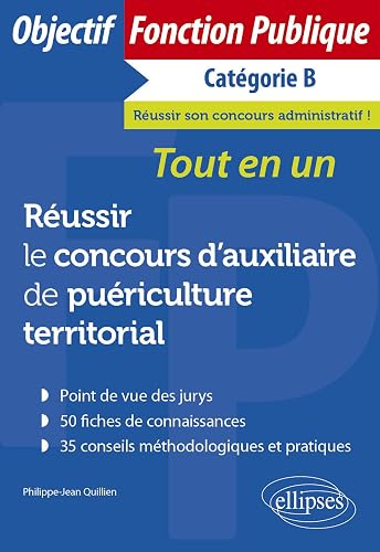 Réussir le concours d'auxiliaire de puériculture territorial Catégorie B: Tout-en-un