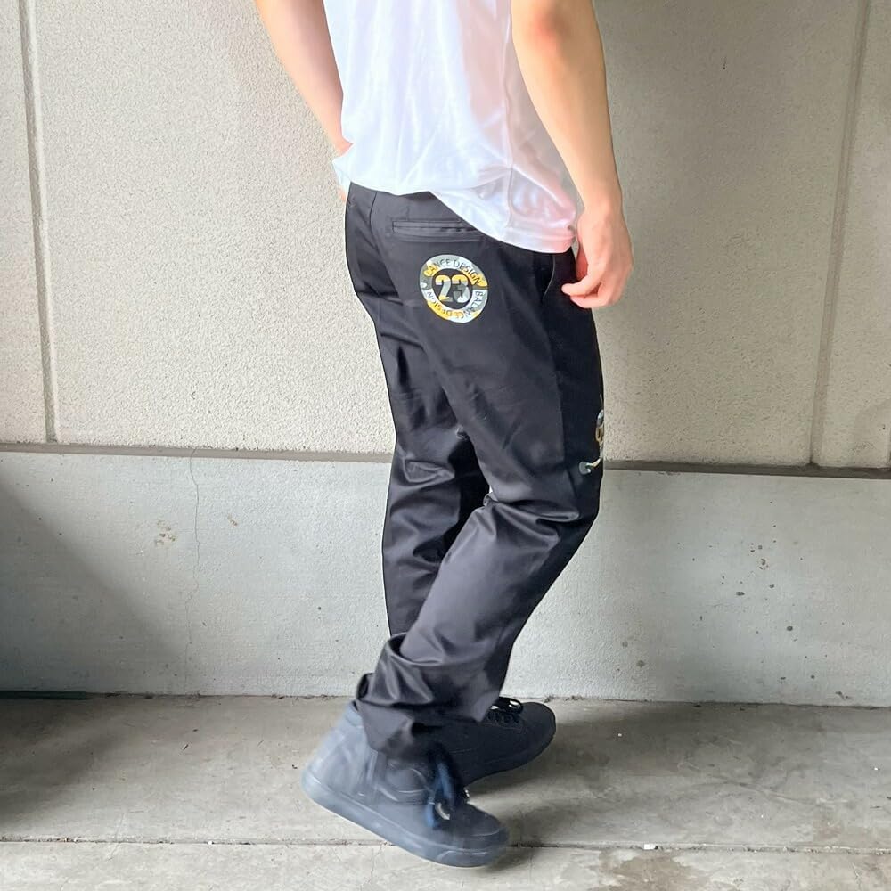 チャンピオン] パンツ ストレッチ 保温 撥水 防風 ワンポイントロゴ