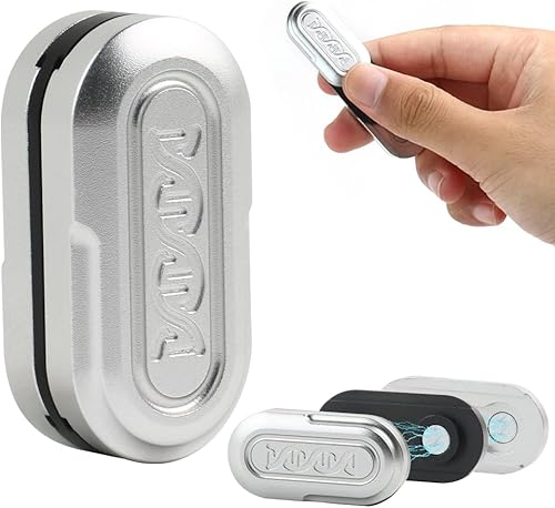 STONESTAR ADN Fidget Slider, tarjeta de empuje magnética EDC de aleación de aluminio, juguetes sensoriales para aliviar la ansiedad y el estrés,