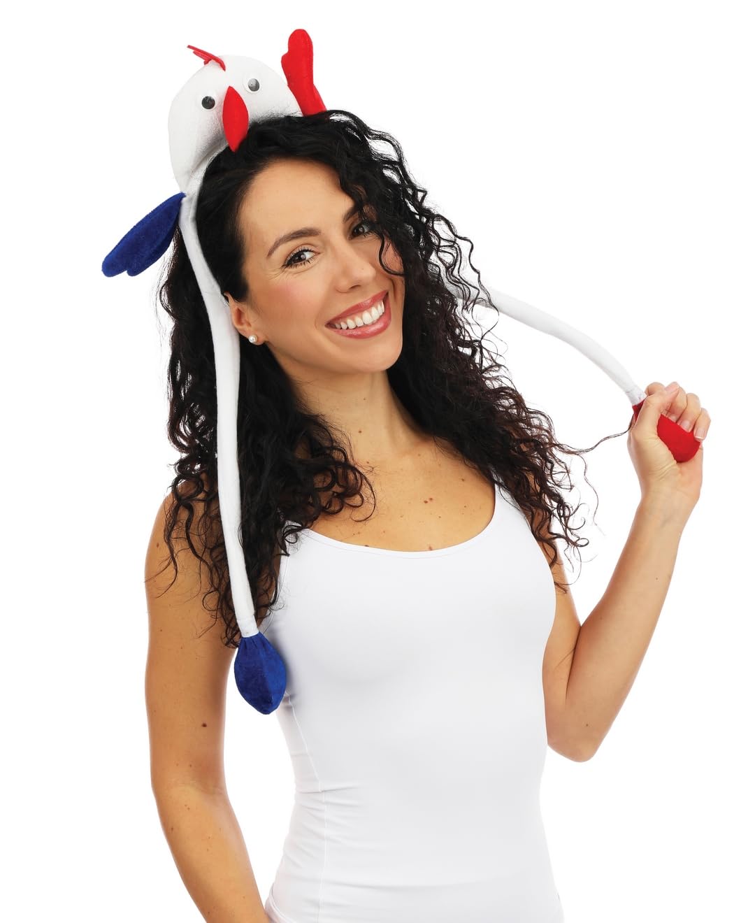 P'tit Clown Serre-Tête Bleu Blanc Rouge - Accessoire France