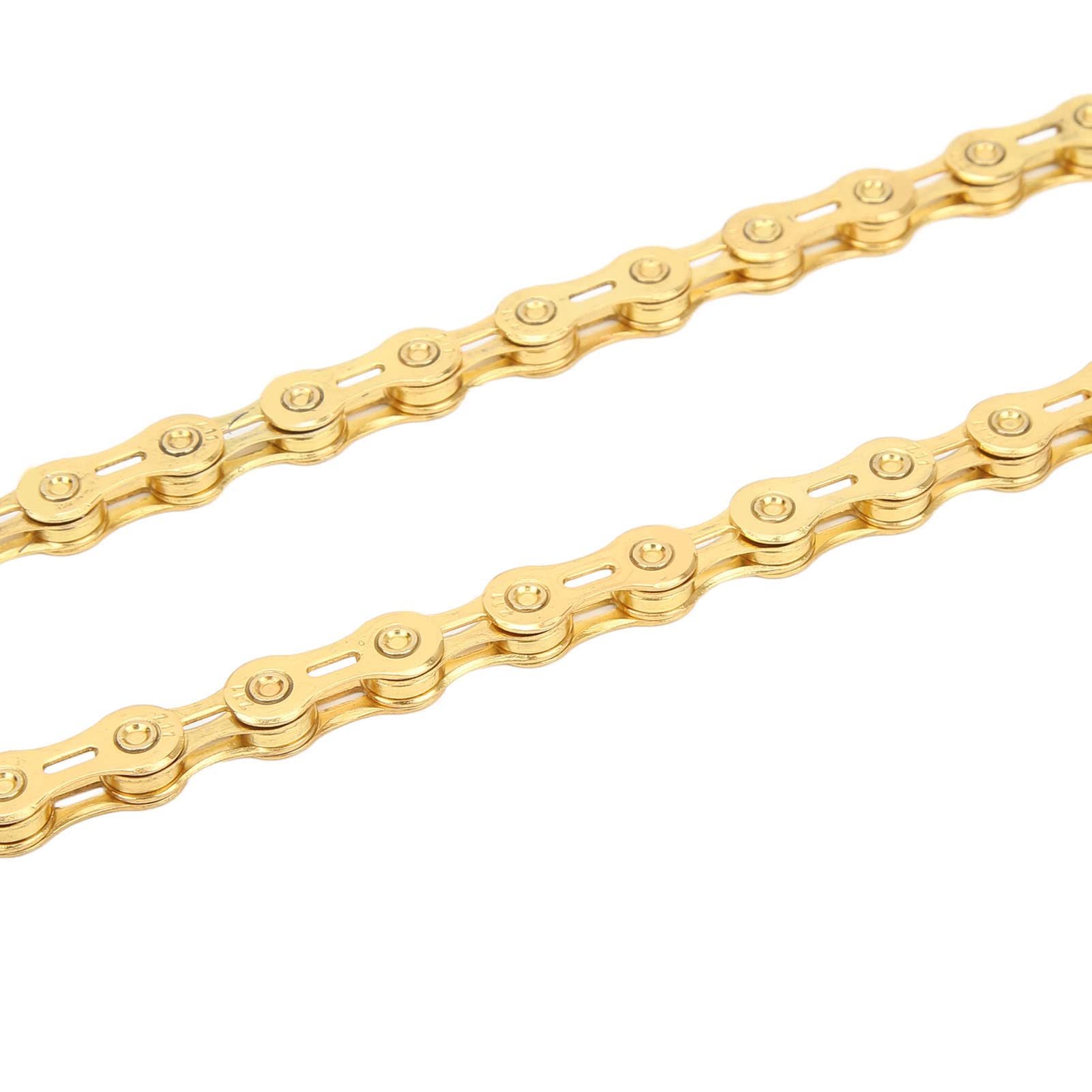Catene per bicicletta leggere in acciaio legato a 11 velocità per un'esperienza di guida (Gold)