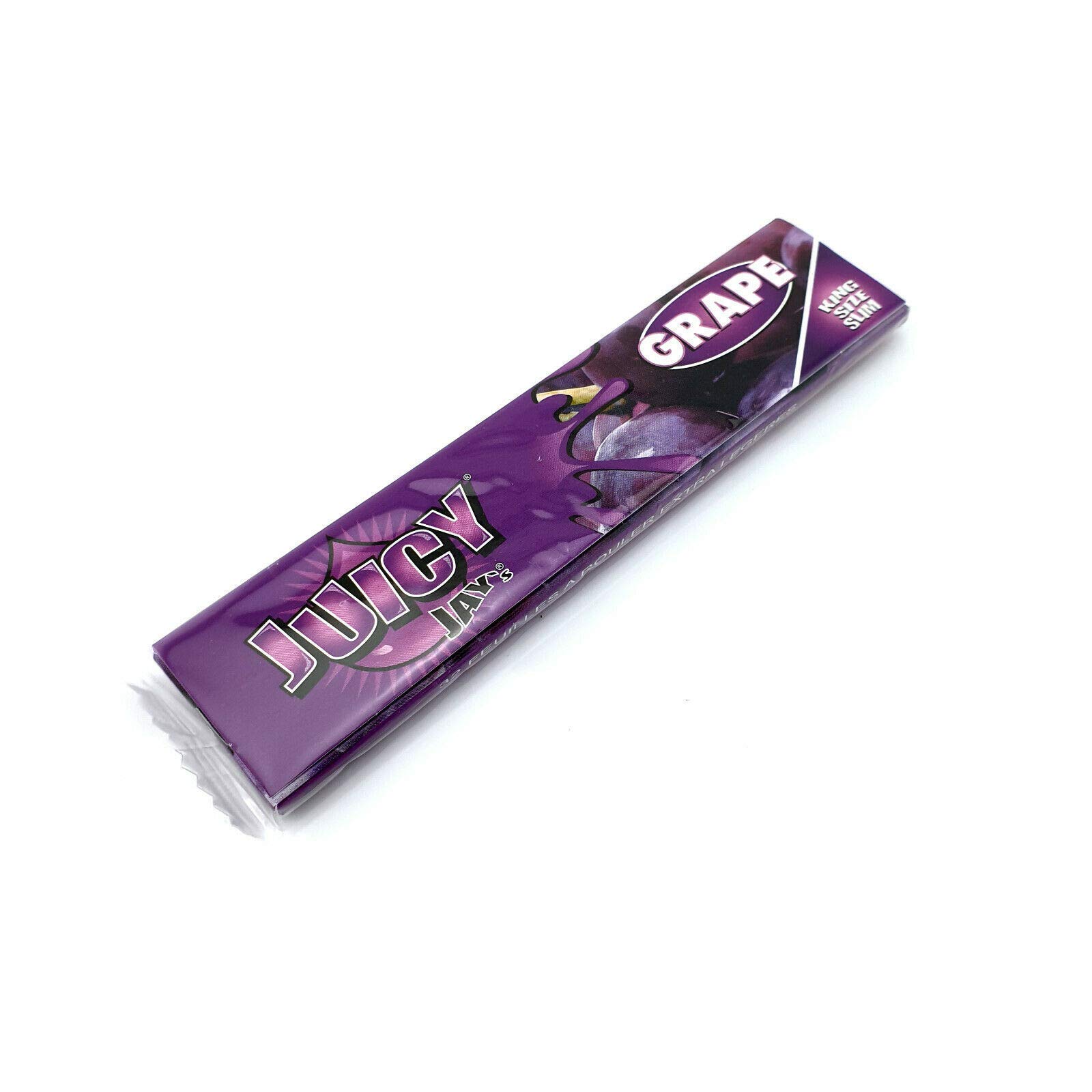 Juicy Jays King Size Rolling Papers - Grape