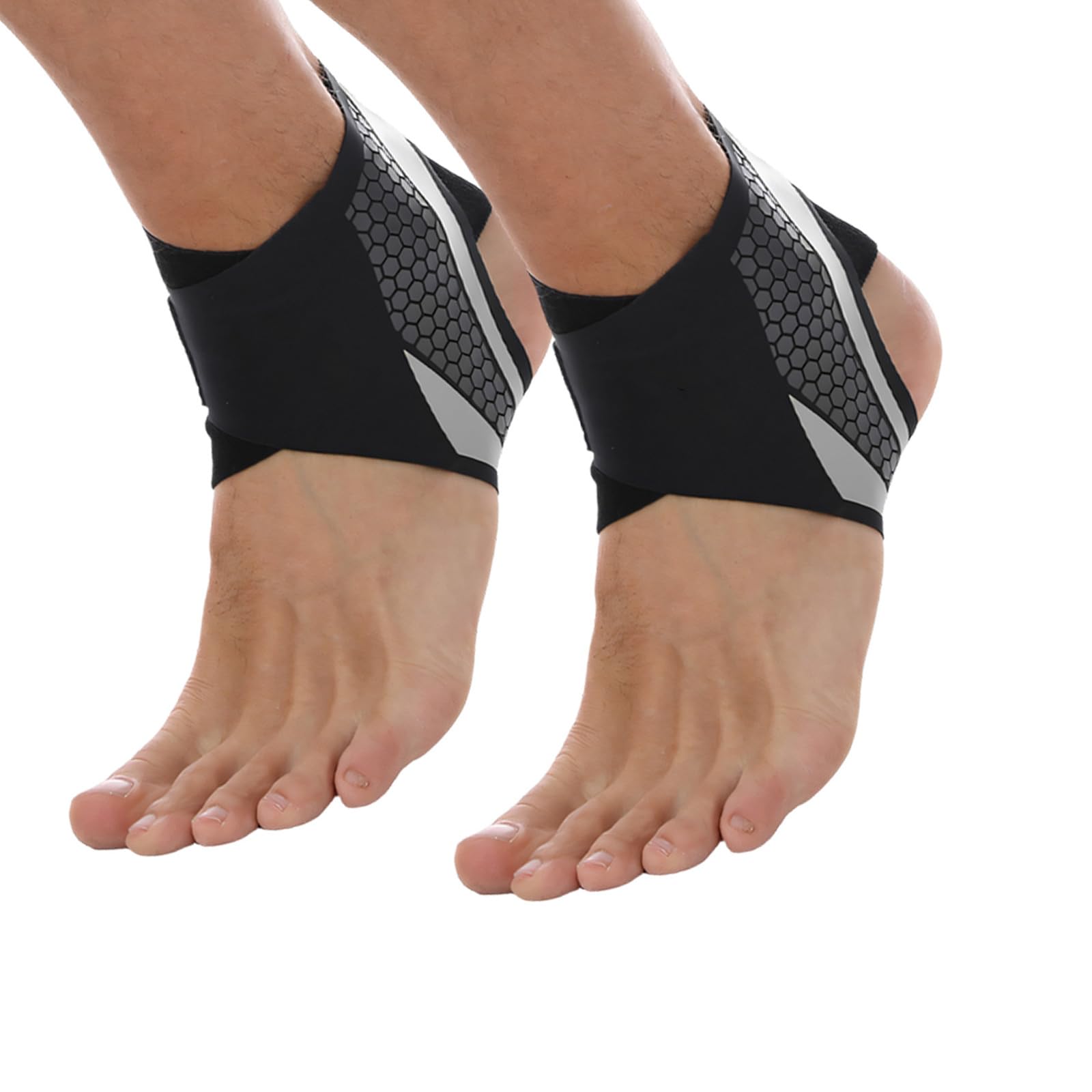 Snorvixre Professional Ankle Brace Light Weight Breathable Athletic Guard for Basketball Gym Workout Cycling Running Reinforce