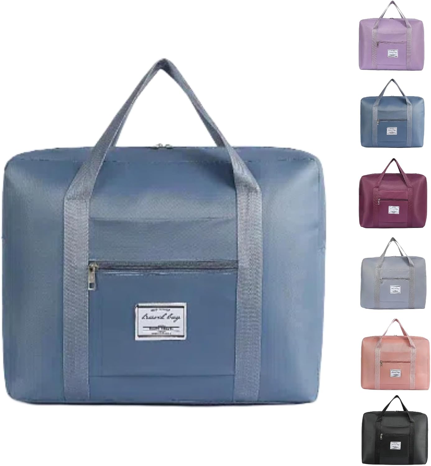 Arae Ryanair Travel Bag, Foldable Waterproof Travel Bag, 40 x 20 x 25 cm, Lightweight Overnight and Weekend Luggage for Men and Women, Blue, Tote Arae Ryanair Travel Bag, Foldable Waterproof Travel Bag, 40 x 20 x 25 cm, Lightweight Overnight and Weekend Luggage for Men and Women, Blue, Tote