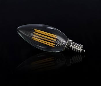 Amazon | C35 シャンデリア電球 60W形相当 E17口金 LED エンジン