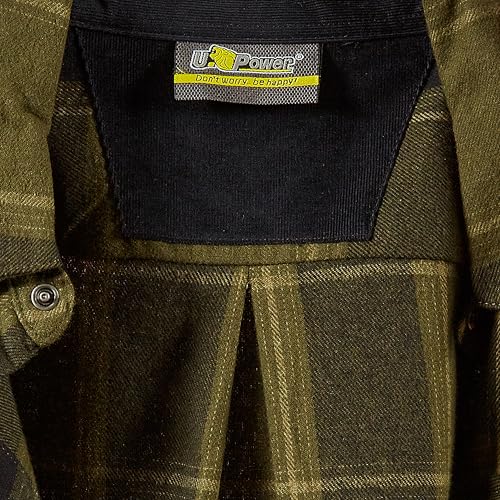 U-POWER | Giacca Invernale Da Lavoro Uomo Con Zip Wink, Con Imbottitura In Grafene, Idrorepellente, 100% Poliestere - 5