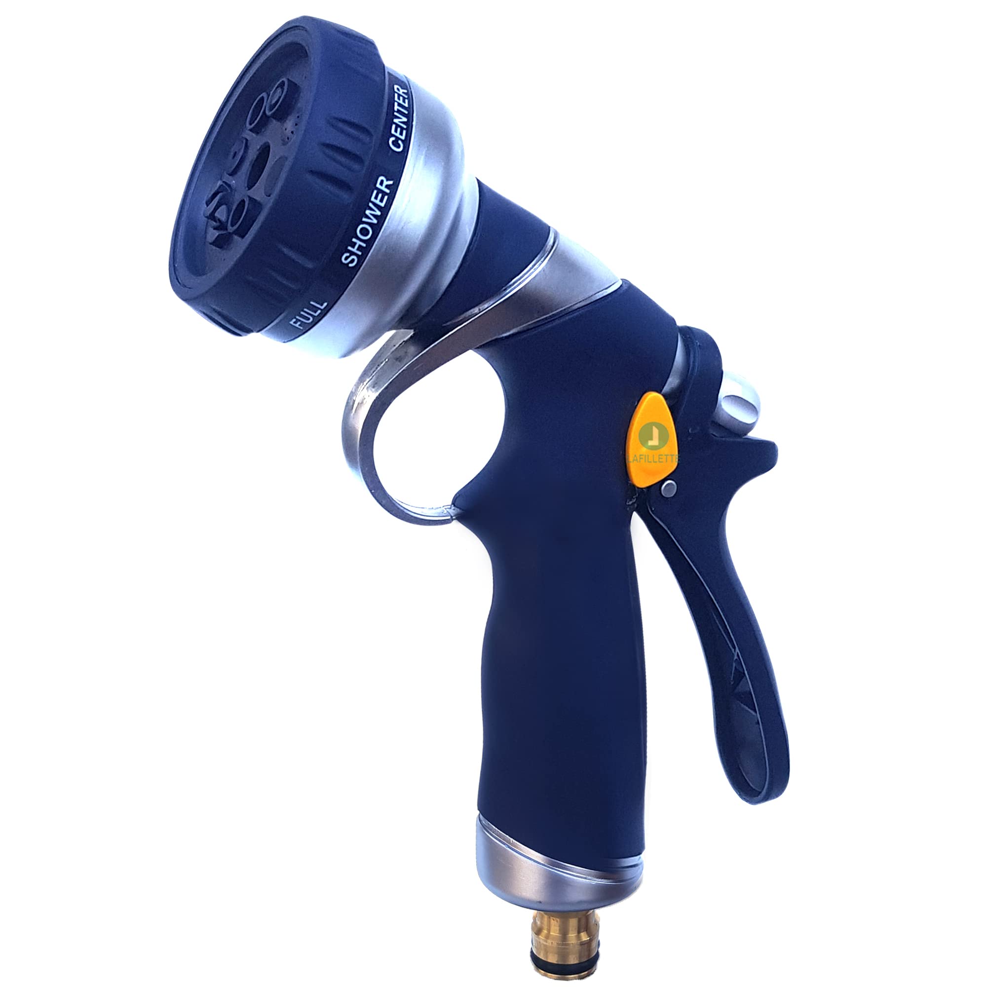 LAFILLETTE Multifunctional High Pressure Foam Water Spray Gun - Garden Hose Nozzle Hand Sprayer, 8 Pattern Metal Watering Nozzle for Car Washing, Garden Watering, Home Cleaning, Pets Washing (B07MLQZYPS) Amazon Price History, Amazon Price Tracker