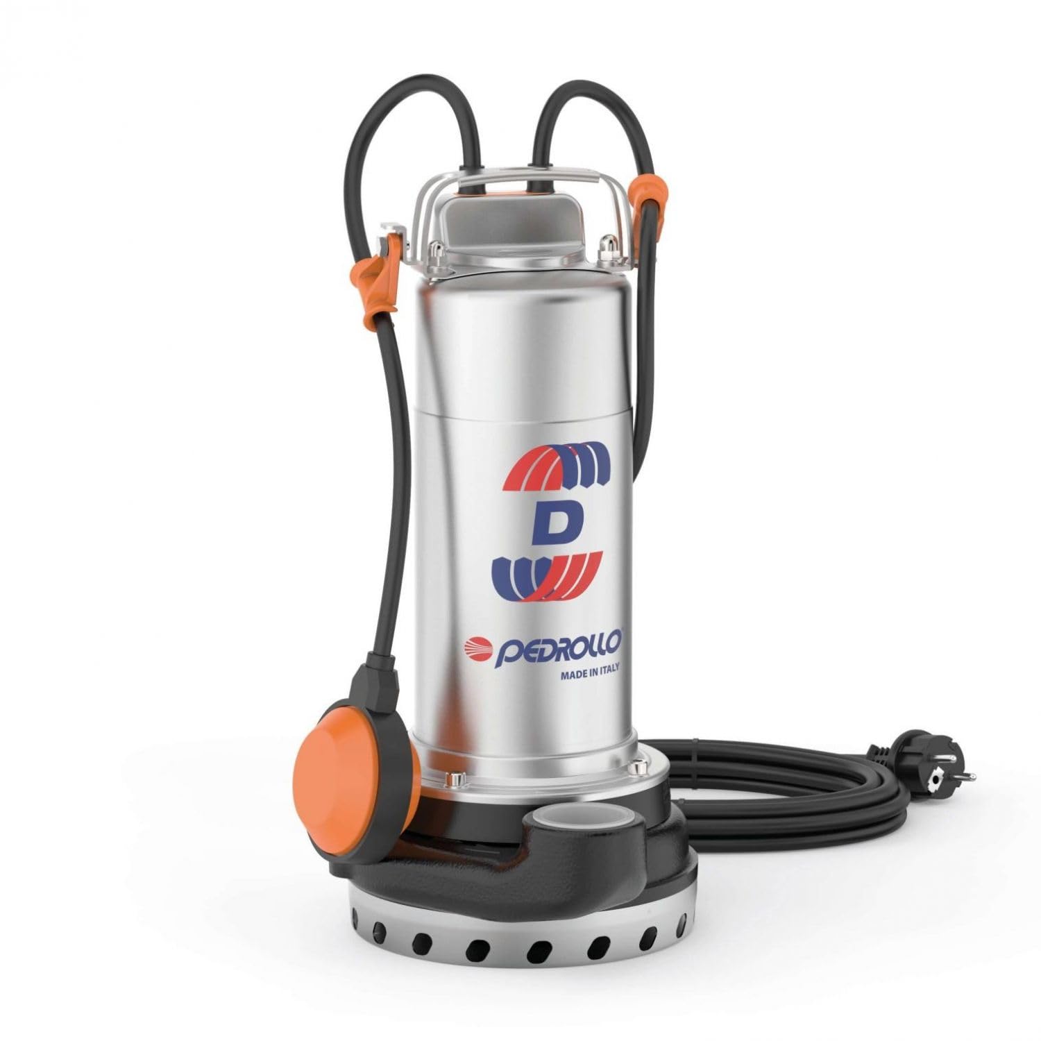 Pompa Di Drenaggio Pedrollo Dm 10 Acqua Torbida Con Galleggiante 220v 12 M3/h 0.75 Kw