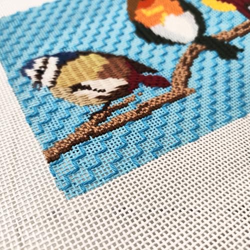 Image of Howie's Needlepoint Canvas, 13-Mesh Blank Mono White Canvas(36 inch x 40 inch)