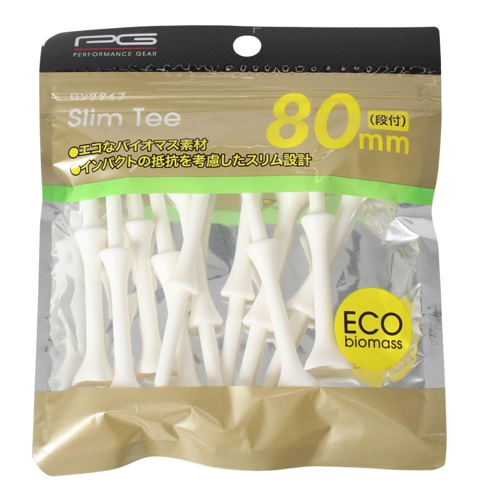 Amazon | パフォーマンスギア（PG） ゴルフ スリムティー 段付き