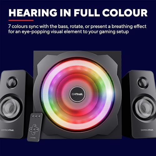 Altavoces PC Gaming 2.1 para Ordenador Portátil Smartphone y Tablet con Jack 3.5mm 4
