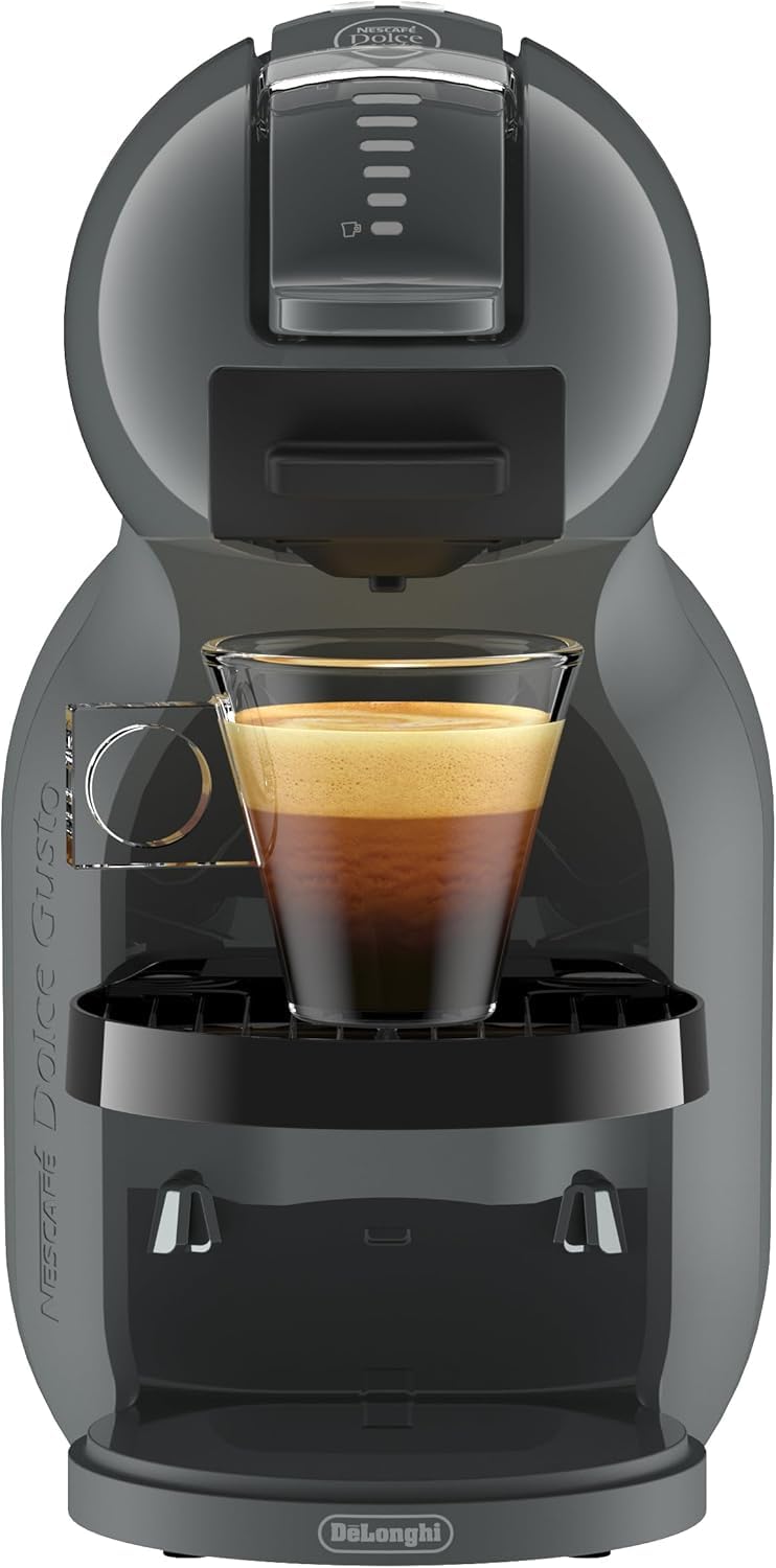 De'Longhi Nescafé Dolce Gusto Mini Me 2 Cafetera de Cápsulas Compacta, Apagado Automático, Bebidas Calientes y Frías, 15 Bares de Presión, Color Negro (EDG335.B)