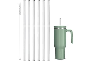 Hydrapeak Voyager 40 oz Tumbler Replacement Straw (6-Pack)