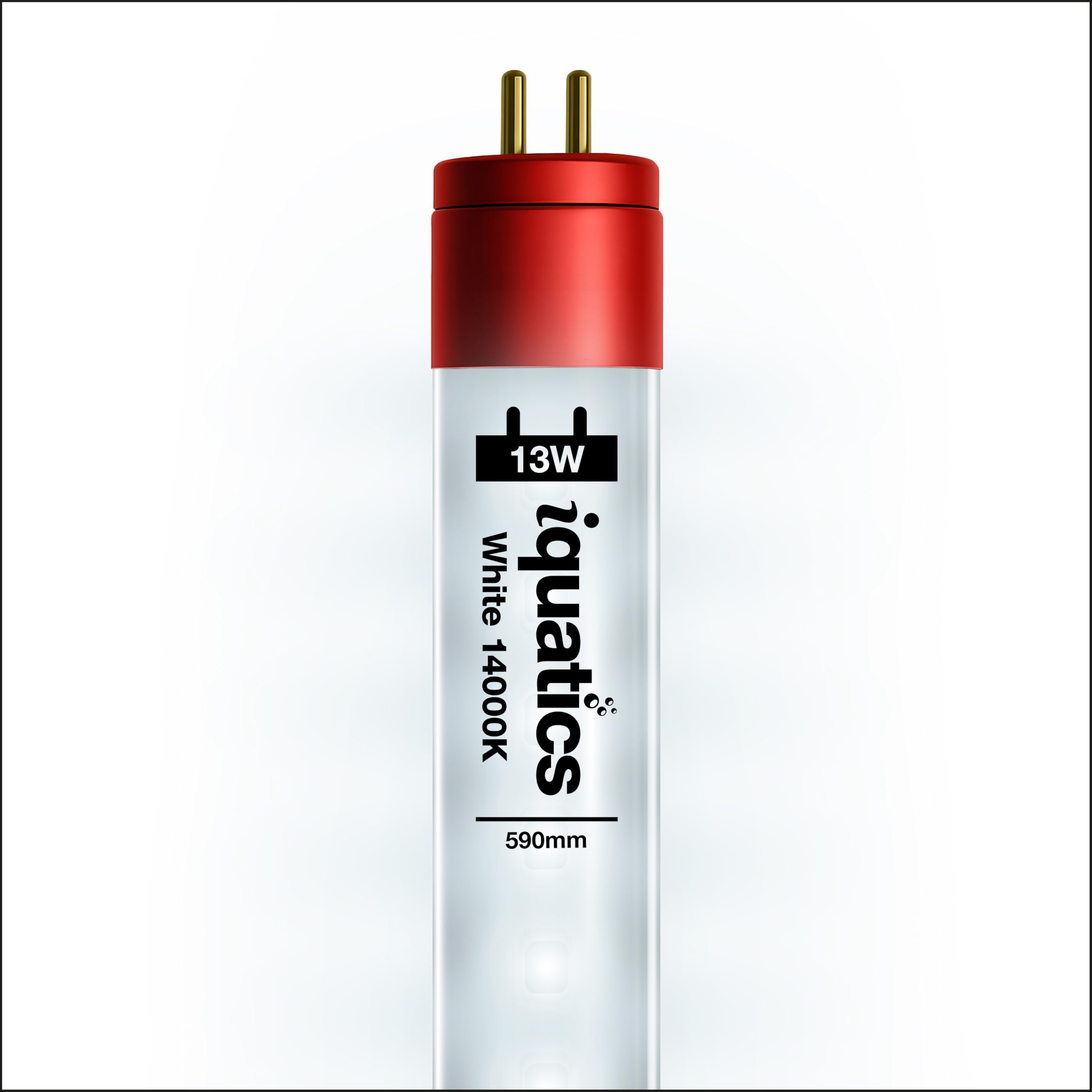 iQuatics Juwel LED-Röhre für Aquarien, 590 mm, 6500 K, Weiß, 590 mm