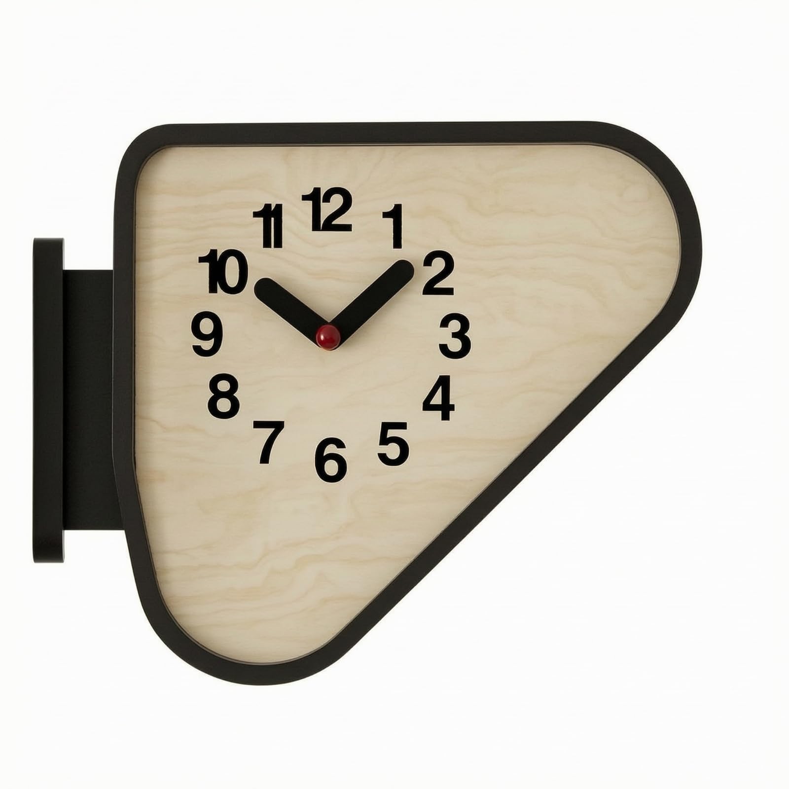 Colcolo Reloj Pared Doble Elegante, Style to 9, Negro
