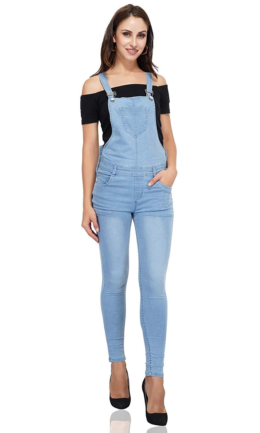 LUXSISWomen's Maxi Dress (Light Blue_32_ L-1225-ICE-32 - Copy)