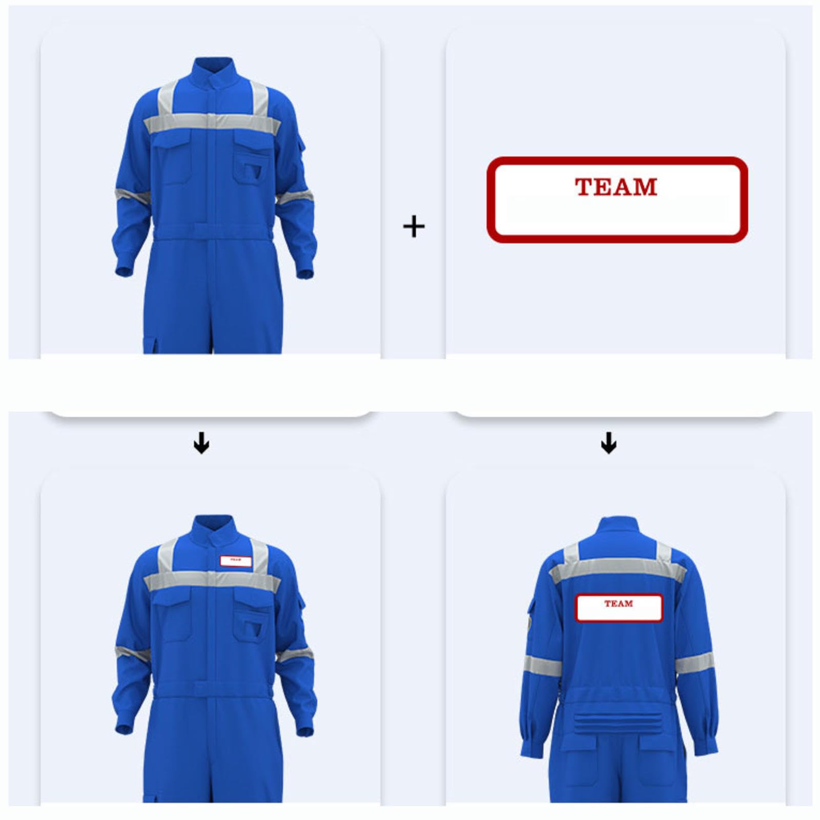 Honghuang Tute da Lavoro Riflettenti in Cotone Personalizzati Multi Tasche Officina di Riparazione Macchine Abbigliamento da Lavoro Personalizzate Uniformi da Operaio