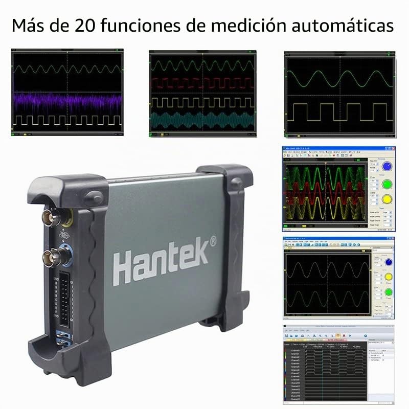 Hantek 6022BE/6022BL Pc-Based Usb Digital Storag Oscilloscope 2channels 20mhz 48msa/S With Original Box Osciloscopio