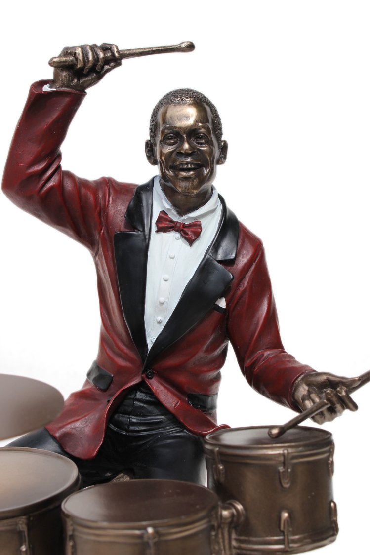 Schlagzeuger Figur Drummer Schlagzeug Jazzmusiker