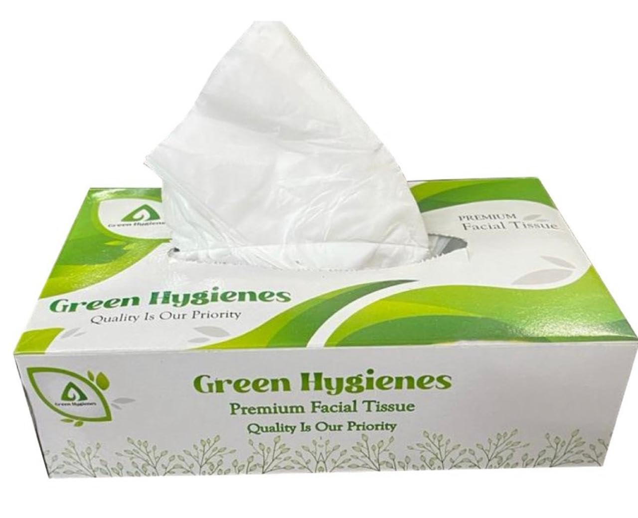 Premium Facial Tissue | Soft Durable 2-Ply Tissue Paper | Hypoallergenic Lightweight Material | 100 Pulls per Box | Recyclable Biodegradable | Home Office Travel Use | Pack of 3-image-35