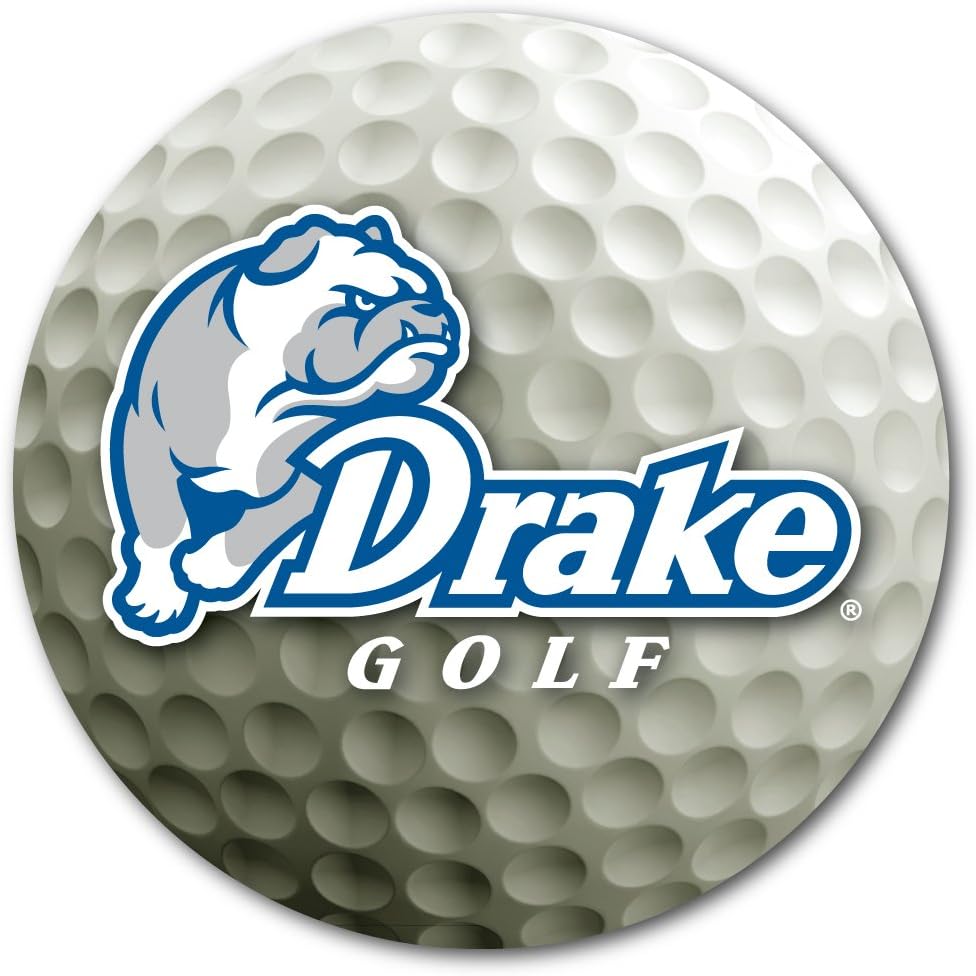 VictoryStore Coasters - Drake University Coaster Set, Sports Design, Set of 4
