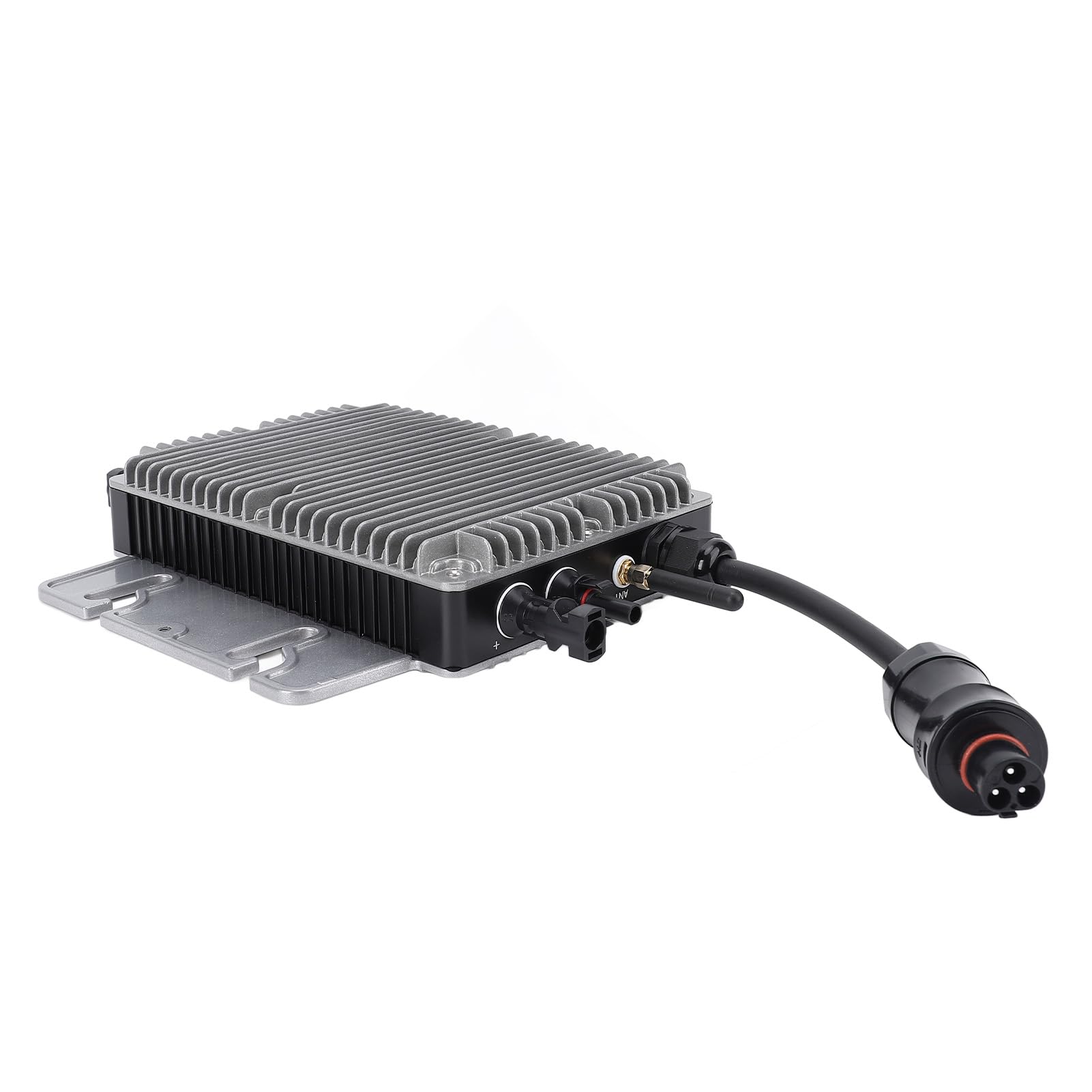WALFRONT 700 W WLAN-Mikro-Wechselrichter, Wasserdichter Netzwechselrichter aus Aluminiumlegierung IP67 für Haushalte und Mittelgroße Kraftwerke