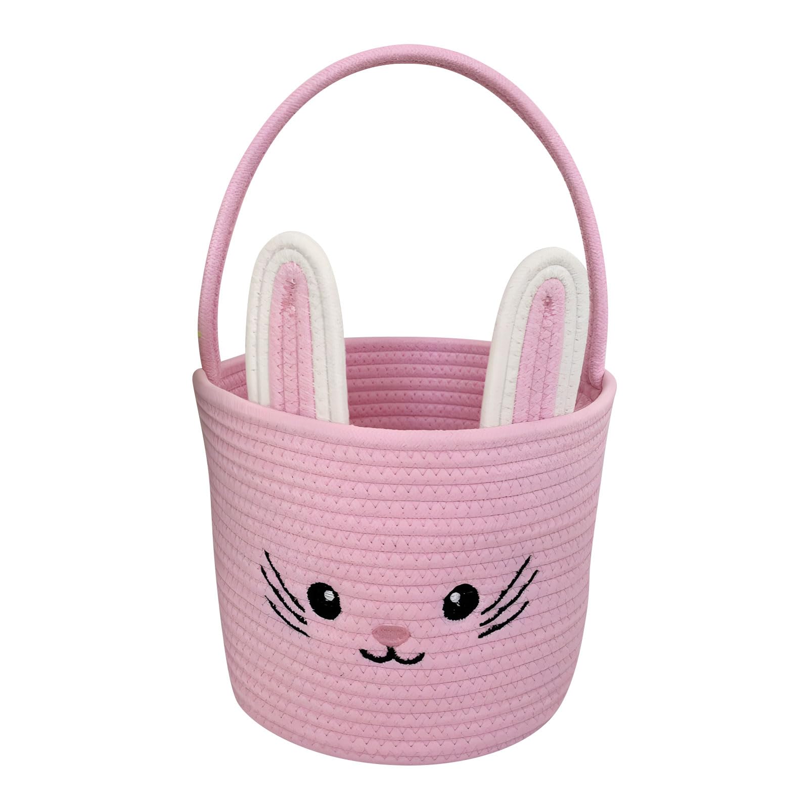 Zxfdsfdbnm Creature Shaped Cotton Carry Container Suitable for Treat and Outdoor Fun Large Easter Candy Basket